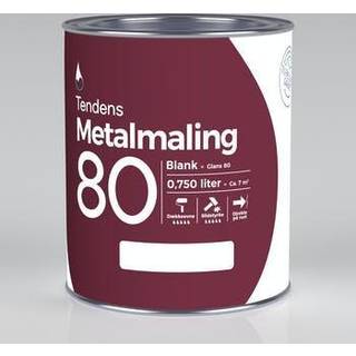 Tendens metalmaling 80 blank 0.75 liter (På lager i varehus)