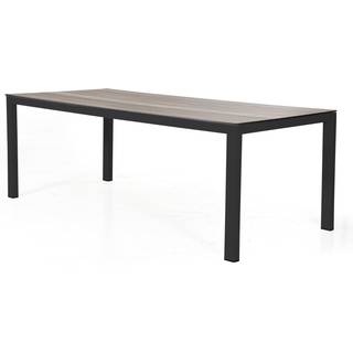 Brafab Rodez bordstativ Sort observere kun undergået 209 x 95 cm