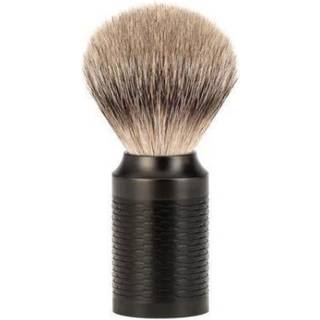 Mühle Silvertip Barberkost, 21 mm, Rocca, Sort rustfrit stål