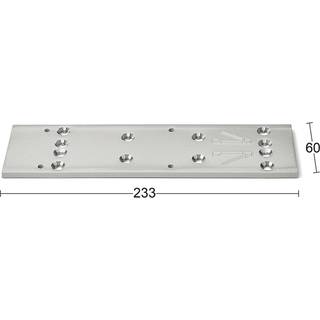 Monteringsplatta 7380 silver
