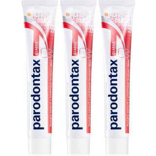 Parodontax Classic Tandpasta mod blødning uden fluor 3x75 ml - 3x75 ml