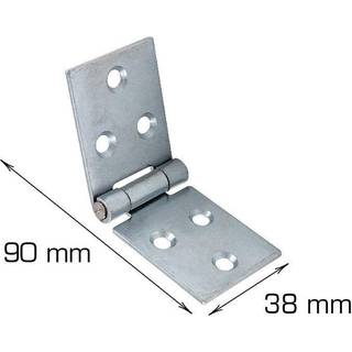 Bladhængsel 38 x 90 mm 2 stk.