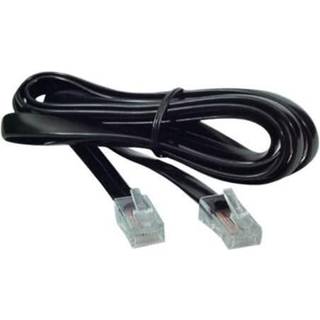 Microconnect Rj 12 - Rj45 M-m 3m - Black 3m. Rj12 Rj45
