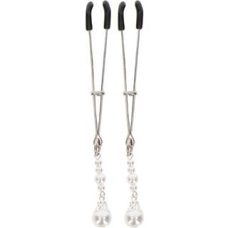 Taboom Tweezers with Pearls Silver