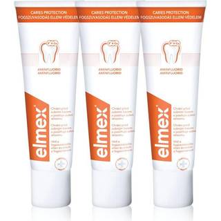 Elmex Caries Protection Tandpasta mod forfald Med fluor 3x75 ml - 3x75 ml