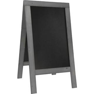 Securit Nature sandwich gadeskilt 131x72cm med naturgrå ramme