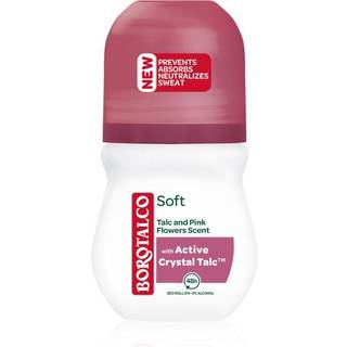 Borotalco Soft Talc & Pink Flower Roll-on Deodorant uden alkohol 50 ml - 50 ml