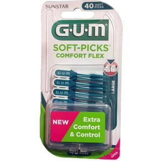 GUM Soft-Picks Comfort Flex LARGE- 40 stk.