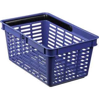 Blå indkøbskurv - 19L