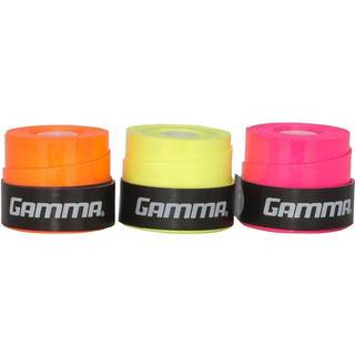 Gamma Sports Neon TAC Overgrip kl?brig greb til tennis pickleball squash og badminton racquets diverse 3 pakke