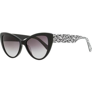 LONGCHAMP Kvinde LO663S 001 Solbriller Plast Sort Grå Cat Eye Normal Skygge