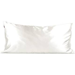 Kitsch standard satin pillowcase ivory king size 36x19cm