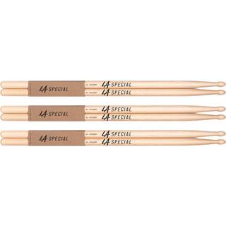 Promark La Specials Drum Sticks - 5A Drumsticks - Drum Sticks Set til akustiske trommer eller elektroniske trommer - Oval Wood Tip - Hickory Drum