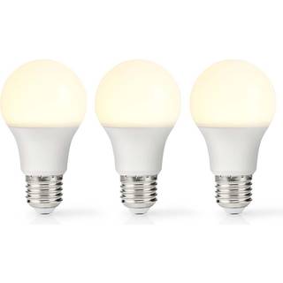 LED Pære E27 | 8.5 W | 806 lm | 2700 K | Varm Hvid | 3 stk.
