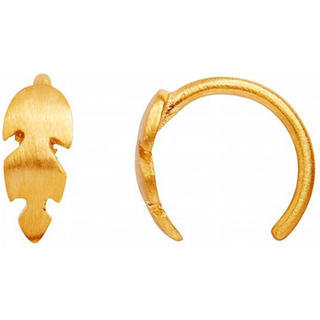 STINE A Jewelry Petit Feather ørering 1010-02 (½ par)