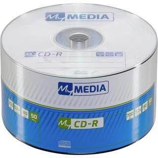 MyMedia 1x50 MyMedia CD-R 80 / 700MB 52x Speed Wrap