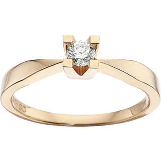 Kleopatra Ring 0,15 ct. i 14 Karat Guld fra Scrouples