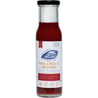 Rømer BBQ sauce Chili og Sennep, Økologisk - 250 g.