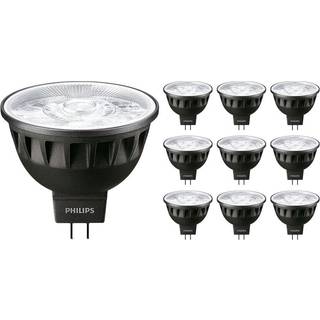Fordelspakke 10x Philips Master LED Spot GU5.3 MR16 7.5W 500lm 36D - 930 varm hvid | bedste farvegengivelse - dæmpbar - erstatter 50W