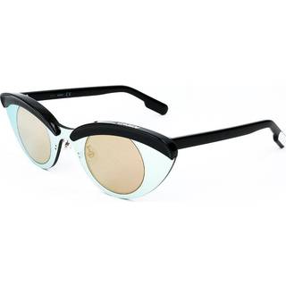 Kenzo KZ 40035U 01X Standard Solbriller Kvinder Blue - Shiny Black Blue - Standard