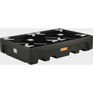 Cemo Opsamlingskar - 2 x 1000 liters - Plast - PE - Fødder