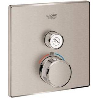 Grohe Grohtherm SmartControl termostatbatteri 158x158mm 1vent Supersteel