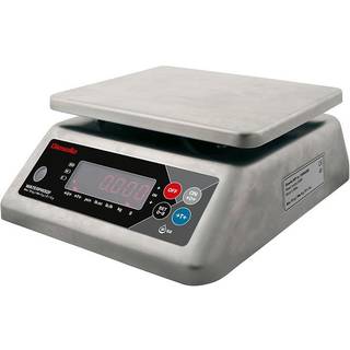 IP68 Bordvægt 15 kg / inddeling 5,0 g med kabinet i rustfrit stål