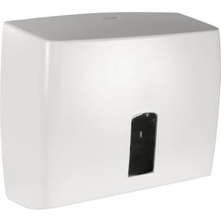 White Classic Recycled dispenser Mini til håndklædeark hvid