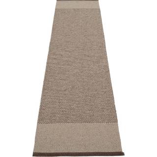 Pappelina, Edit tæppe 70x300 cm Dark Brown