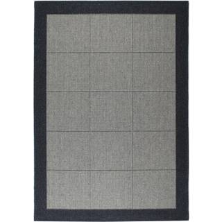 Casablanca tæppe ternet (15022-959 - Mørkgrå, B80 x L350 cm)