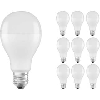 Fordelspakke 10x Ledvance CLASSIC LED E27 Pære matt 19W 2452lm - 827 ekstra varm hvid | erstatter 150W