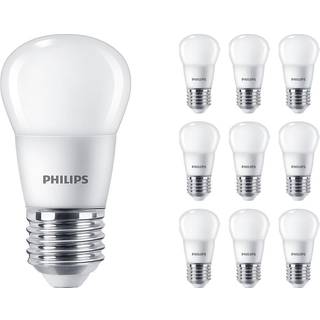 Fordelspakke 10x Philips Corepro LED Lustre E27 Kugle matt 2.8W 250lm - 827 ekstra varm hvid | erstatter 25W