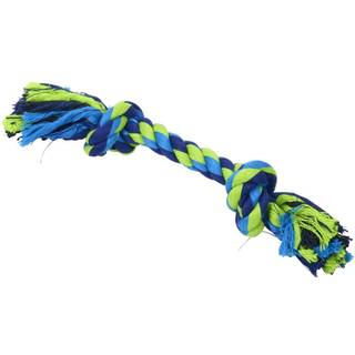 BUSTER Colour Dental Rope (Blå/Lime) Large
