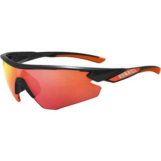 Salice 012 RW NERO/RW ROSSO Standard Solbriller Mænd Black - Black - Standard