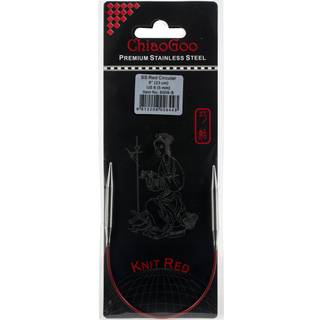 Chiaogoo strik r?d cirkul?r n?l 23 cm 5,00 mm - 1 pc