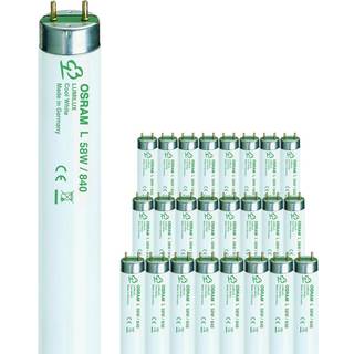Fordelspakke 25x Osram T8 Lumilux 58W - 840 kold hvid | 150cm