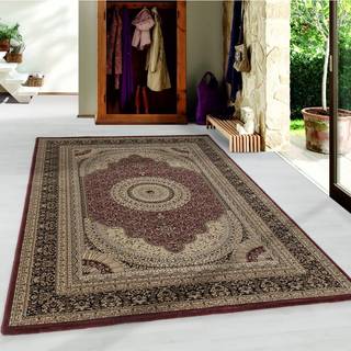 Kashmir tæppe - Rød - 300X400 cm
