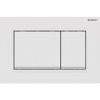 GEBERIT SIGMA30 betjeningsplade 246x164x12 mm alpin-hvid