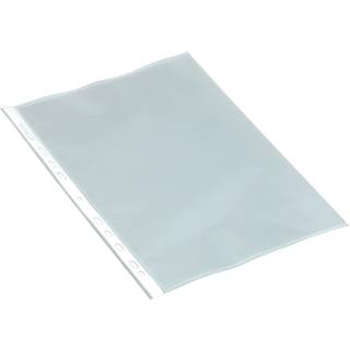 100 x Bantex plastlomme A4 venstre åbning 80my præg