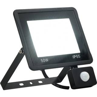 LED-projektør med sensor 50 W kold hvid