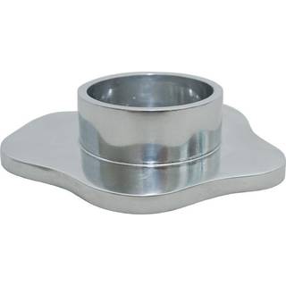 Finders Keepers Collection Lake Candle Holder Silver Polished