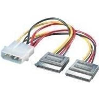Roline SATA Power kabel Molex-> 2 xSATA