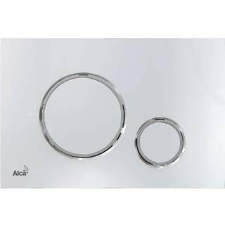 Alca M771 betjeningsplade i krom blank/krom mat