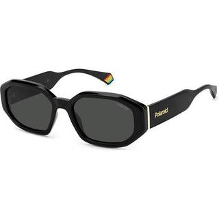 Polaroid PLD 6189/S 807/M9 55 Solbriller Kvinder Black - Shiny Black - 55mm