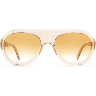 Marni Unisex Mount Toc Crystal 05P Solbriller Acetat Champagne Brun Pilot Normal Skygge