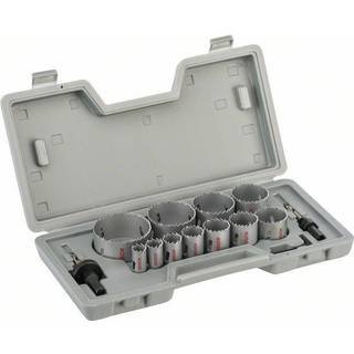Hulsave sæt for metall Bosch HSS bi-metal; 14 stk.