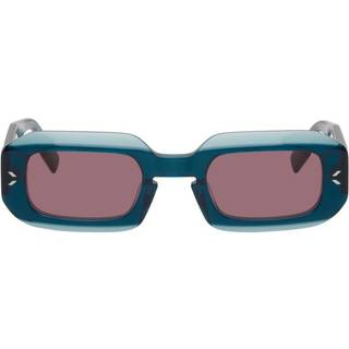 McQ MQ0361S 003 49 Solbriller Mænd - Clear Blue - 49mm