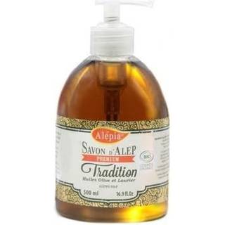 Alépia - Premium - Flydende Aleppo Sæbe15% Laurbærolie - 500ml