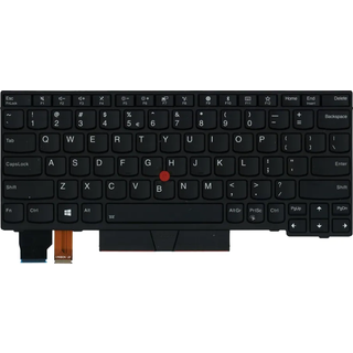 Lenovo Lite-On - Bærbar tastatur - til udskiftning - Engelsk - Sort
