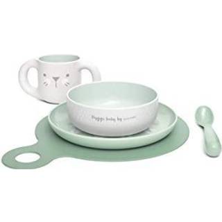 Suavinex Hygge Toddler Feeding Set spisesæt til børn 6 m+ Green 5 stk. - 5 stk.
